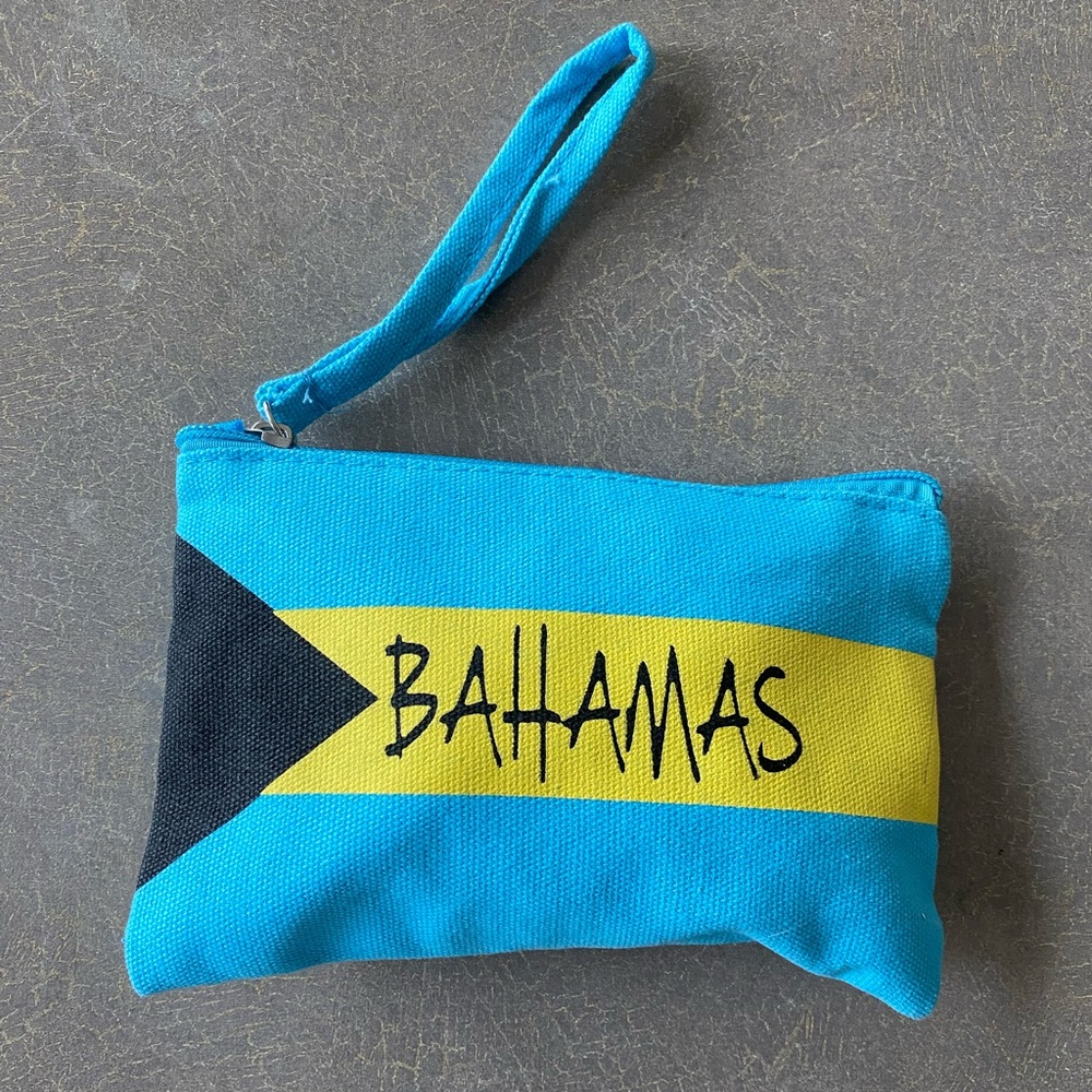 Bahamas Flag Souvenir Pouch